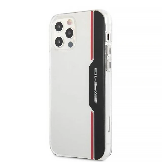 Чохол Mercedes Electroplate Vertical для iPhone 12 | 12 Pro Transparent (AMHCP12MTVLBR)