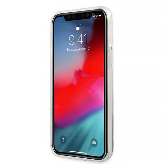Чохол Mercedes Electroplate Vertical для iPhone 12 | 12 Pro Transparent (AMHCP12MTVLBR)