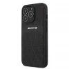 Чехол Mercedes Leather Curved Lines для iPhone 13 | 13 Pro Black (AMHCP13LOSDBK)