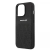 Чехол Mercedes Leather Curved Lines для iPhone 13 | 13 Pro Black (AMHCP13LOSDBK)