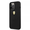 Чохол Ferrari Silicone для iPhone 13 | 13 Pro Black with MagSafe (FESSIHMP13LBK)