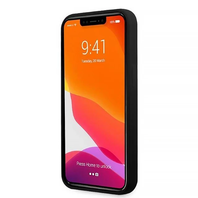 Чохол Ferrari Silicone для iPhone 13 | 13 Pro Black with MagSafe (FESSIHMP13LBK)