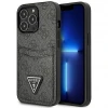 Чохол-гаманець Guess 4G Triangle Logo Cardslot для iPhone 13 Pro Black (GUHCP13LP4TPK)
