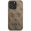 Чехол-бумажник Guess 4G Triangle Logo Cardslot для iPhone 13 Pro Brown (GUHCP13LP4TPW)