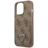 Чехол-бумажник Guess 4G Triangle Logo Cardslot для iPhone 13 Pro Brown (GUHCP13LP4TPW)