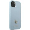 Чохол Guess Saffiano 4G Small Metal Logo для iPhone 13 Blue (GUHCP13MPS4MB)