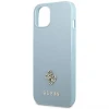Чохол Guess Saffiano 4G Small Metal Logo для iPhone 13 Blue (GUHCP13MPS4MB)