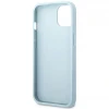Чехол Guess Saffiano 4G Small Metal Logo для iPhone 13 mini Blue (GUHCP13SPS4MB)