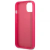 Чохол Guess Saffiano 4G Small Metal Logo для iPhone 13 mini Pink (GUHCP13SPS4MF)