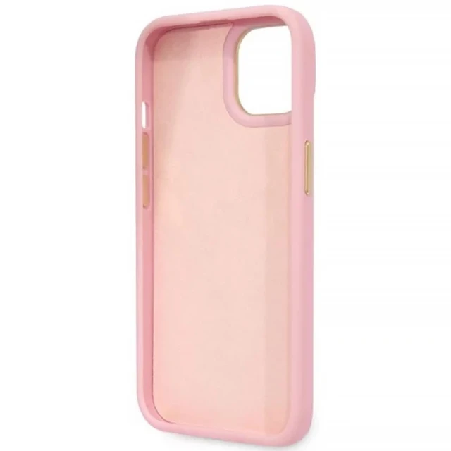 Чохол Guess Croco Collection для iPhone 14 Plus Pink (GUHCP14MHGCRHP)