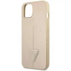 Чохол Guess Saffiano Triangle Logo для iPhone 14 Plus Beige (GUHCP14MPSATLE)