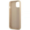 Чохол Guess Saffiano Triangle Logo для iPhone 14 Plus Beige (GUHCP14MPSATLE)