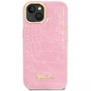 Чохол Guess Croco Collection для iPhone 14 | 13 Pink (GUHCP14SHGCRHP)