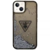 Чохол Guess Liquid Glitter Palm Collection для iPhone 14 | 13 Black (GUHCP14SLFCTPK)