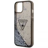 Чохол Guess Liquid Glitter Palm Collection для iPhone 14 | 13 Black (GUHCP14SLFCTPK)