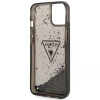 Чохол Guess Liquid Glitter Palm Collection для iPhone 14 | 13 Black (GUHCP14SLFCTPK)