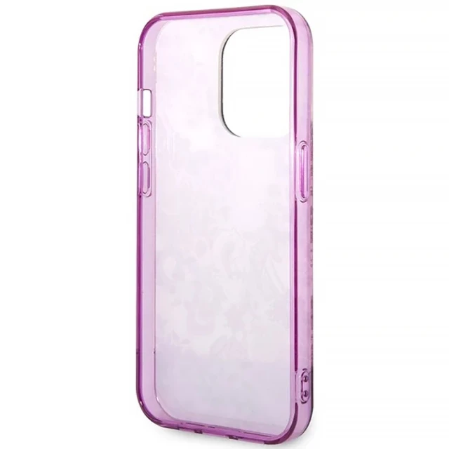 Чехол Guess Porcelain Collection для iPhone 14 Pro Max Fuschia (GUHCP14XHGPLHF)