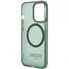 Чехол Guess Gold Outline Translucent для iPhone 13 Pro Khaki with MagSafe (GUHMP13LHTCMA)