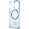Чехол Guess Gold Outline Translucent для iPhone 13 Pro Blue with MagSafe (GUHMP13LHTCMB)