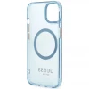 Чохол Guess Gold Outline Translucent для iPhone 13 Blue with MagSafe (GUHMP13MHTCMB)