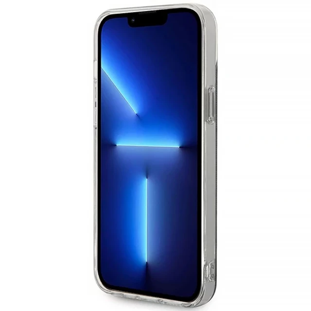Чохол із зарядним пристроєм Guess 4G Print + Charger Set для iPhone 14 Plus Black with MagSafe (GUBPP14MH4EACSK)