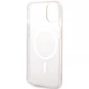 Чохол із зарядним пристроєм Guess 4G Print + Charger Set для iPhone 14 | 13 Pink with MagSafe (GUBPP14SH4EACSP)