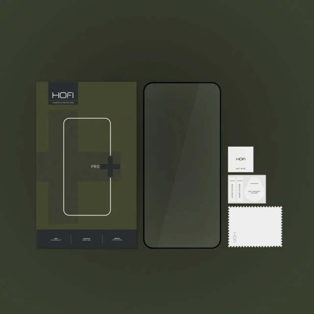 Захисне скло Hofi Glass Pro Plus для Samsung Galaxy S23 Black (9490713929445)