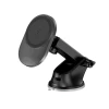Автотримач з функцією бездротової зарядки Tech-Protect MM15W-V Dashboard & Vent Car Mount Wirelles Charger with MagSafe Black (9490713931073)