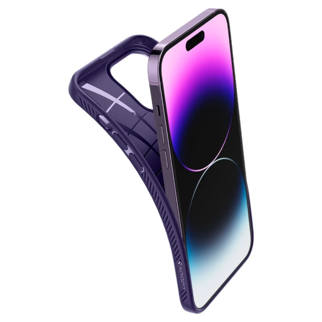 Чохол Spigen Liquid Air для iPhone 14 Pro Max Deep Purple (ACS05575)