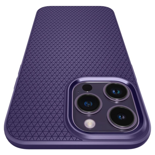 Чохол Spigen Liquid Air для iPhone 14 Pro Max Deep Purple (ACS05575)
