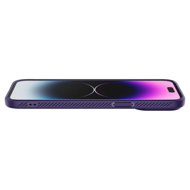 Чохол Spigen Liquid Air для iPhone 14 Pro Max Deep Purple (ACS05575)