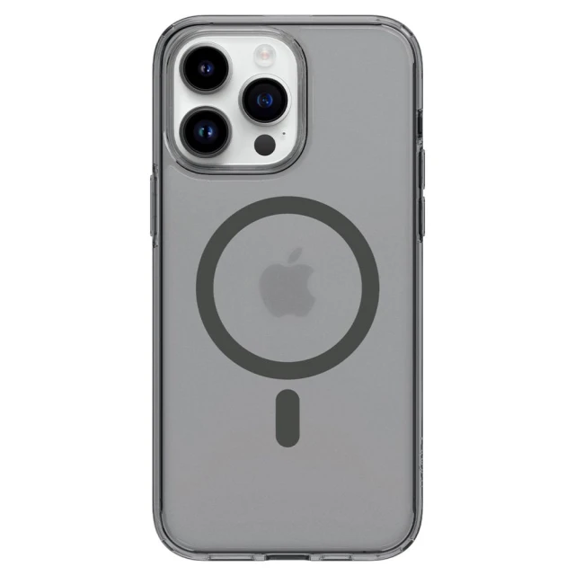 Чохол Spigen Ultra Hybrid для iPhone 14 Pro Max Frost Black with MagSafe (ACS05582)
