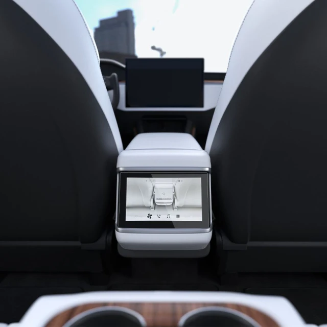 Захисне скло Spigen Glas.TR Slim для Tesla Model X 2022 | S 2021 Black (AGL04367)