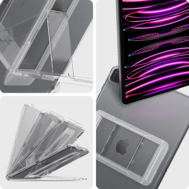 Чохол Spigen AirSkin Hybrid S для IPad Pro 12.9 2022 | 2021 Crystal Clear (ACS05449)