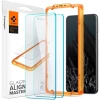 Захисне скло Spigen з рамкою для встановлення Glas.TR AlignMaster (2 Pack) для Google Pixel 8 Pro Clear (AGL07395)
