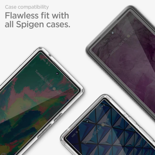 Захисне скло Spigen з рамкою для встановлення Glas.TR AlignMaster (2 Pack) для Google Pixel 8 Pro Clear (AGL07395)