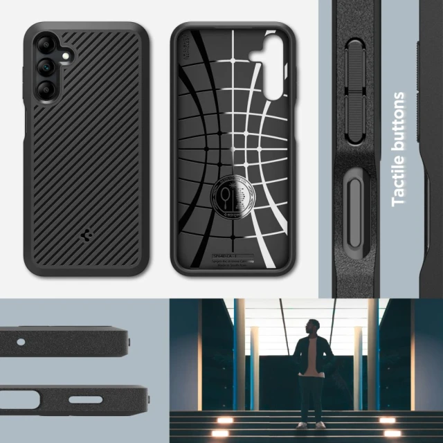Чохол Spigen Core Armor для Samsung Galaxy A15 4G | 5G Matte Black (ACS07245)