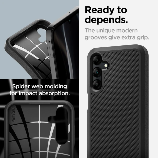 Чохол Spigen Core Armor для Samsung Galaxy A15 4G | 5G Matte Black (ACS07245)