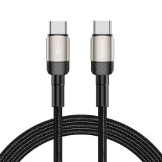 Кабель Tech-Protect UltraBoost Evo USB-C to USB-C PD 100W 5A 2m Titanium (5906203690640)