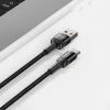 Кабель Tech-Protect UltraBoost Evo USB-C to USB-A 100W 5A 1m Black (5906203690718)