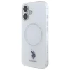 Чохол U.S. Polo Assn. IML Ring для iPhone 16 White with MagSafe (USHMP16SHOCLDPW)