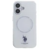 Чохол U.S. Polo Assn. IML Ring для iPhone 16 White with MagSafe (USHMP16SHOCLDPW)