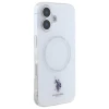 Чохол U.S. Polo Assn. IML Ring для iPhone 16 White with MagSafe (USHMP16SHOCLDPW)