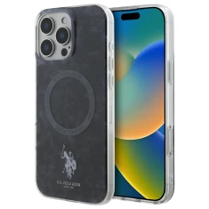 Чохол U.S. Polo Assn. IML Ring для iPhone 16 Pro Max Black with MagSafe (USHMP16XHOCLDPK)