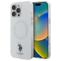 Чохол U.S. Polo Assn. IML Ring для iPhone 16 Pro Max White with MagSafe (USHMP16XHOCLDPW)