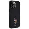 Чохол U.S. Polo Assn. Embroidered DH Color для iPhone 15 Pro Max Black (USHCP15XPEMK)