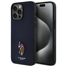 Чехол U.S. Polo Assn. Embroidered DH Color для iPhone 15 Pro Max Navy (USHCP15XPEMV)