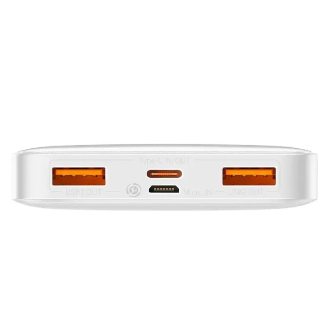 Портативний зарядний пристрій Baseus Bipow Power Bank 20W 10000mAh Quick Charge White (PPDML-L02)