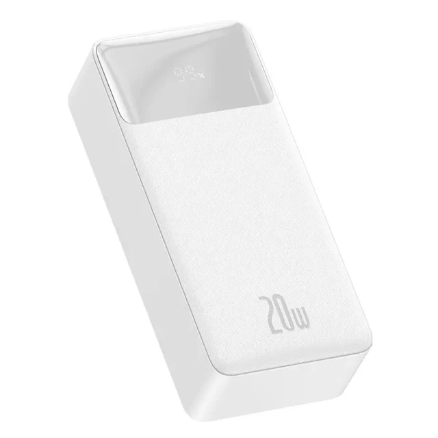 Портативний зарядний пристрій Baseus Bipow Power Bank 20W 30000mAh Quick Charge White (PPDML-N02)