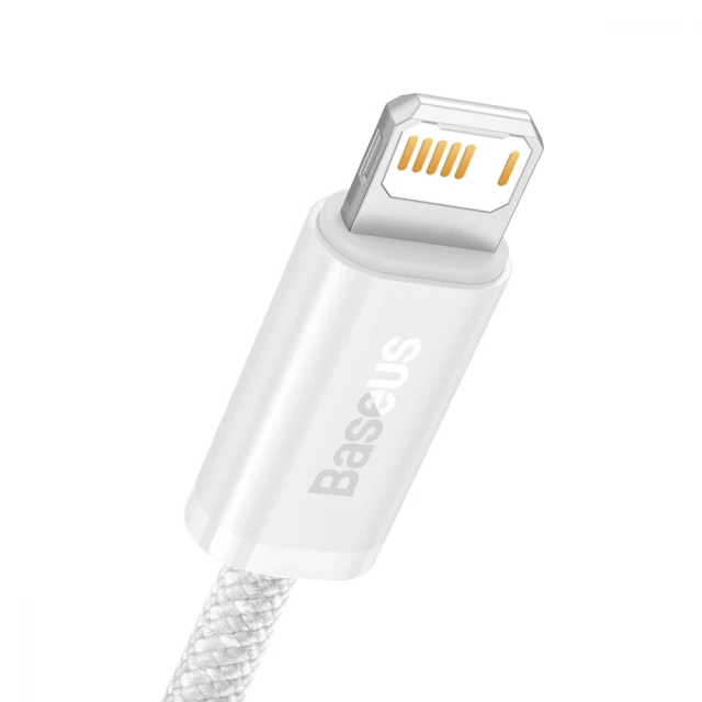 Кабель Baseus Dynamic Series Fast Charging USB-A to Lightning 2m White (CALD000502)